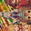 2020 Konosuba Movie Kraft Paper Poster