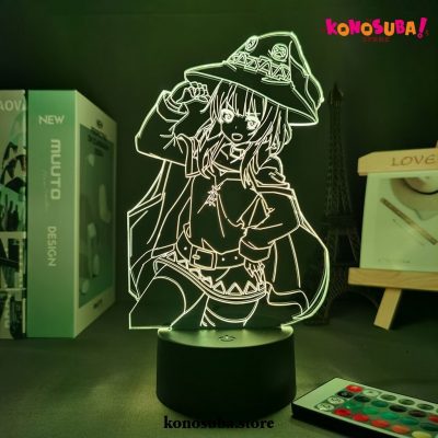 2021 Cute Konosuba Megumin 3D Led Lamp Night Light