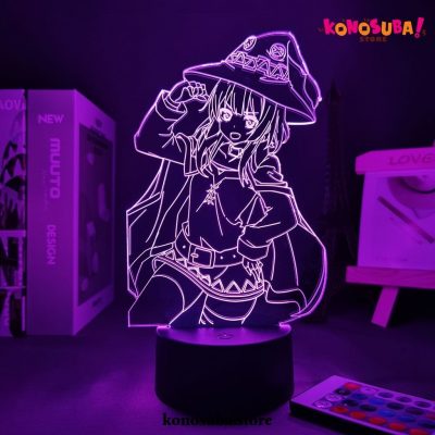 2021 Cute Konosuba Megumin 3D Led Lamp Night Light
