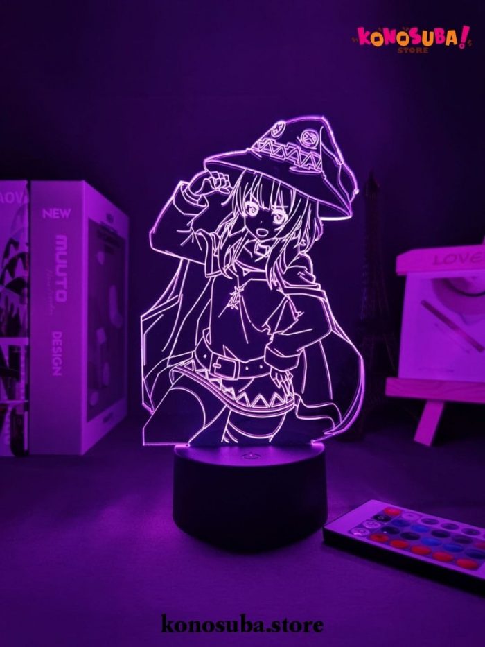 2021 Cute Konosuba Megumin 3D Led Lamp Night Light