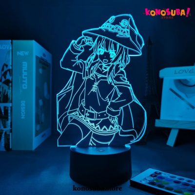 2021 Cute Konosuba Megumin 3D Led Lamp Night Light