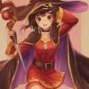 2021 Cute Konosuba Megumin Kraft Paper Poster