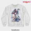 Anime Konosuba Art Crewneck Sweatshirt White / S