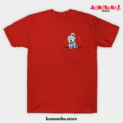 Aqua Pocket T-Shirt Red / S
