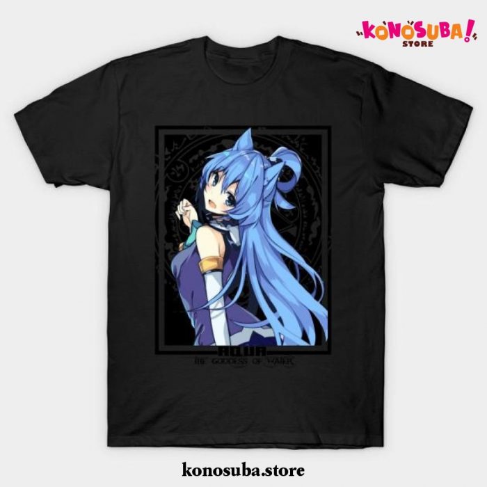 Aqua The Goddess Of Water T-Shirt Black / S