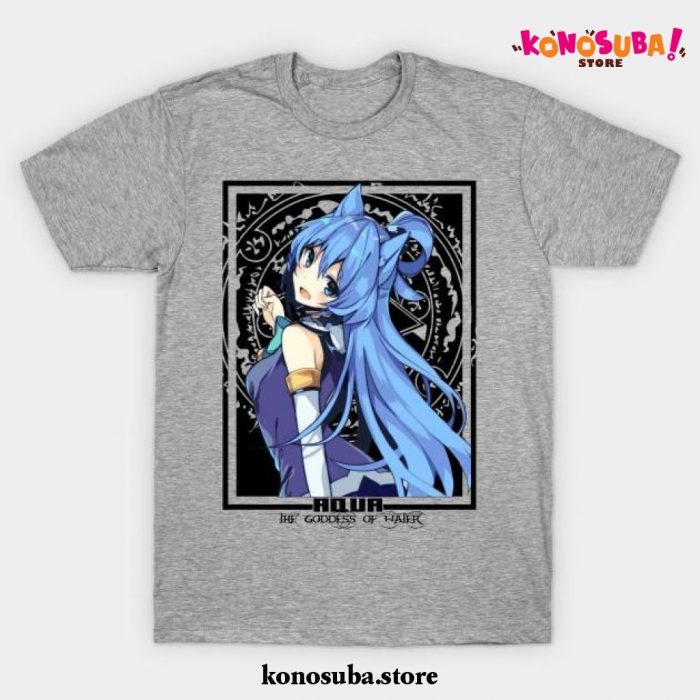 Aqua The Goddess Of Water T-Shirt Gray / S