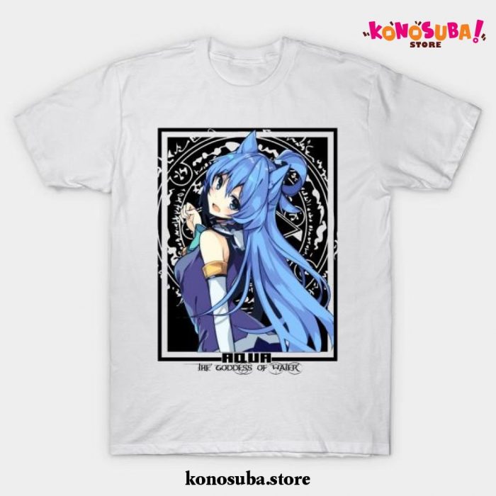 Aqua The Goddess Of Water T-Shirt White / S