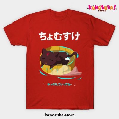 Chomusuke T-Shirt Red / S