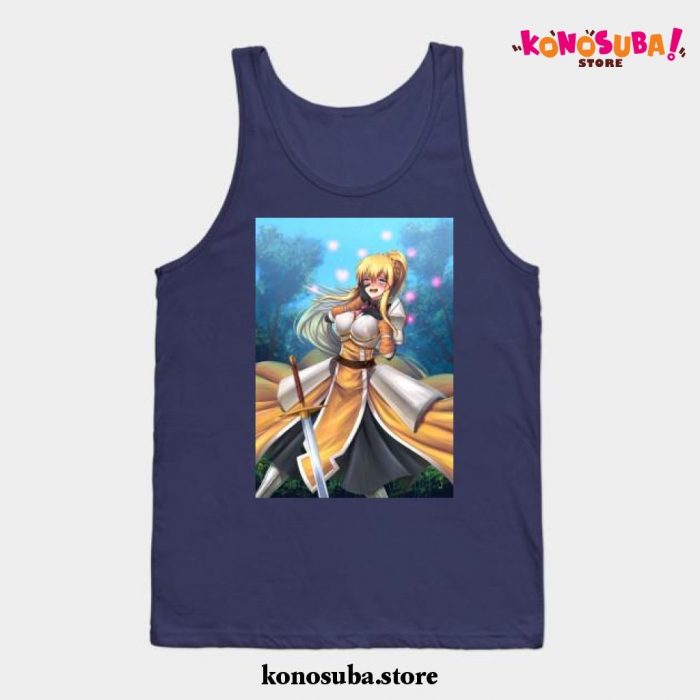 Cool Darkness Tank Top Navy Blue / S