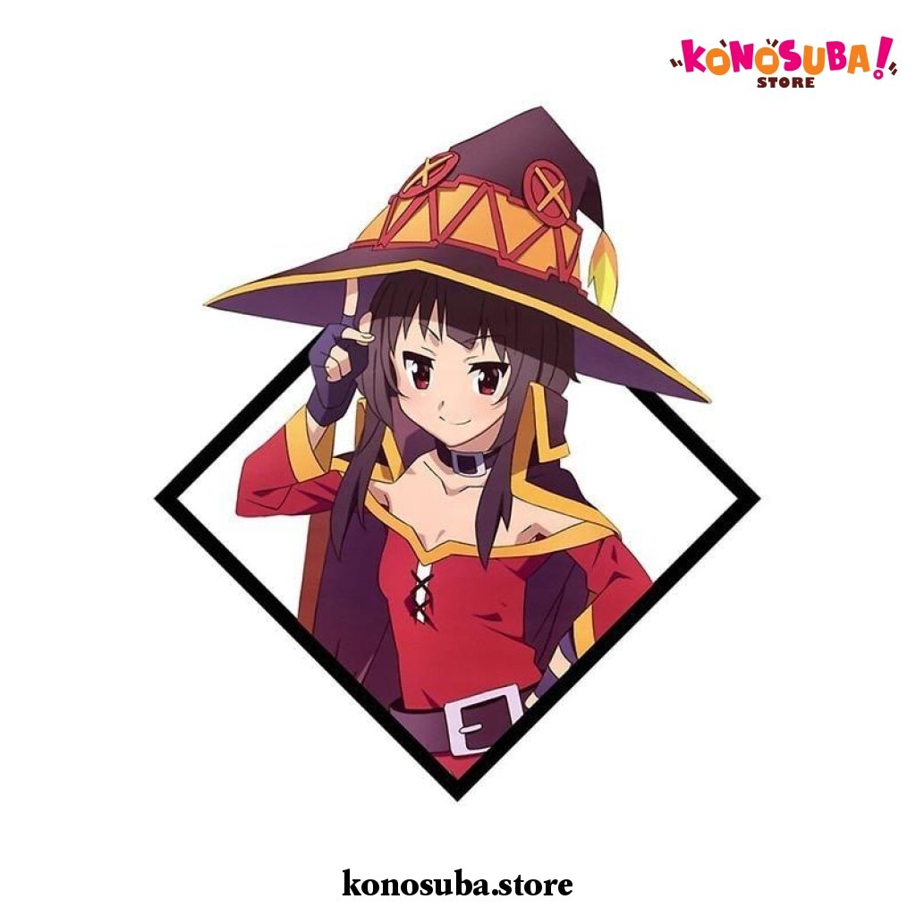 Konosuba - Megumin Anime Decal Sticker for Car/Truck/Laptop – KyokoVinyl