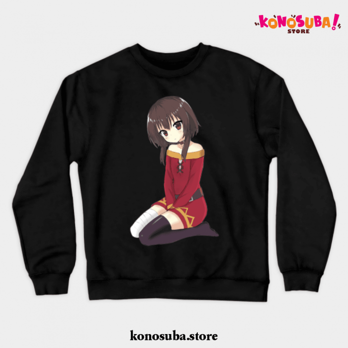 Cute Crewneck Sweatshirt Black / S