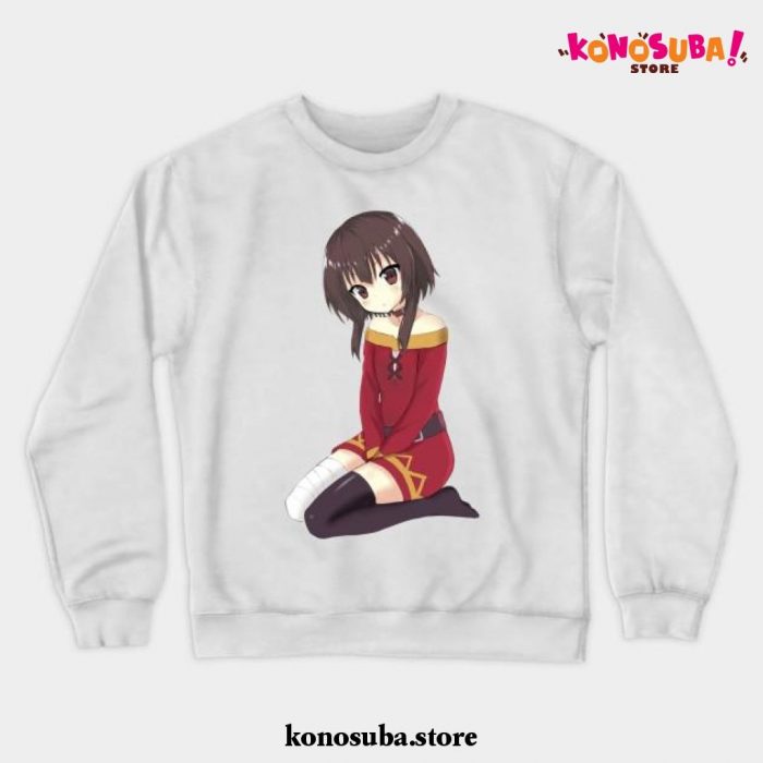 Cute Crewneck Sweatshirt White / S