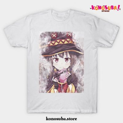 Cute Konosuba Art T-Shirt White / S
