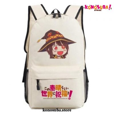 Cute Konosuba Megumin School Backpack Style 1