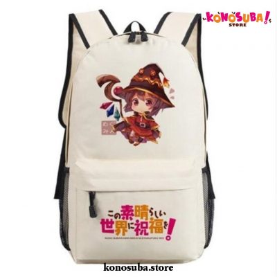 Cute Konosuba Megumin School Backpack Style 3