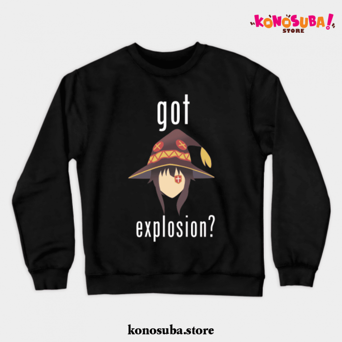 Got Explosion Crewneck Sweatshirt Black / S