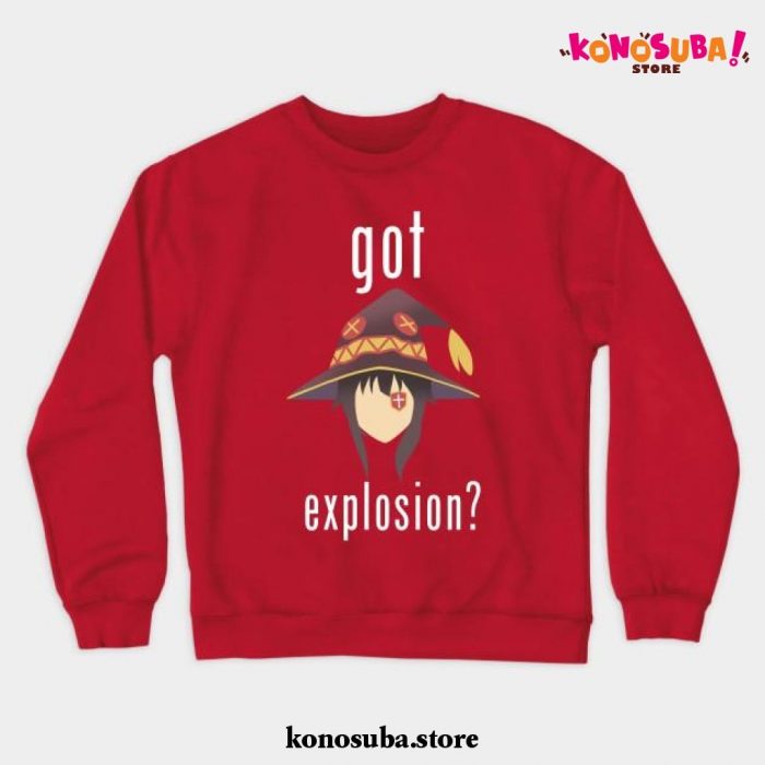 Got Explosion Crewneck Sweatshirt Red / S