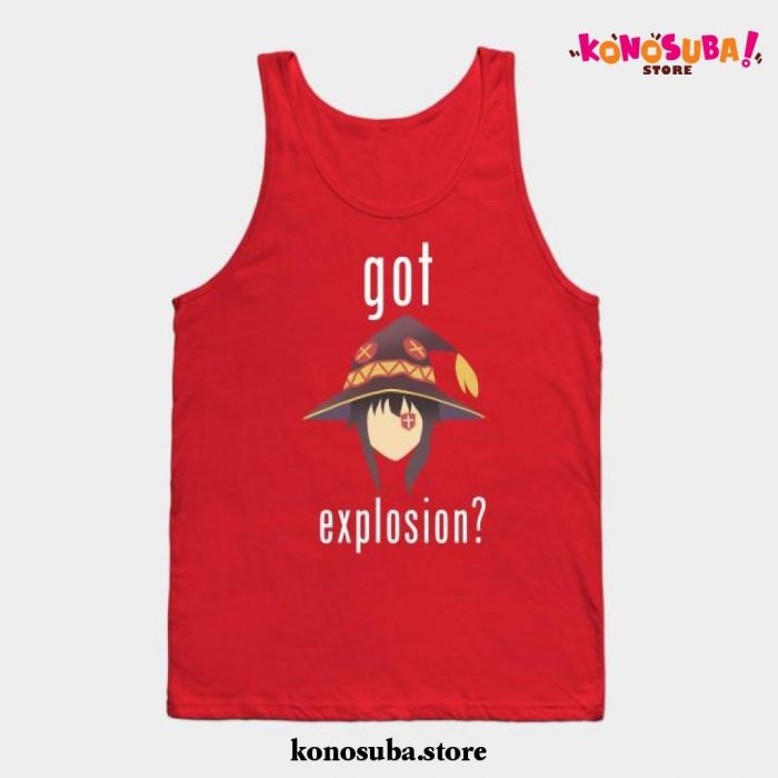 Got Explosion Cute Tank Top Red / S