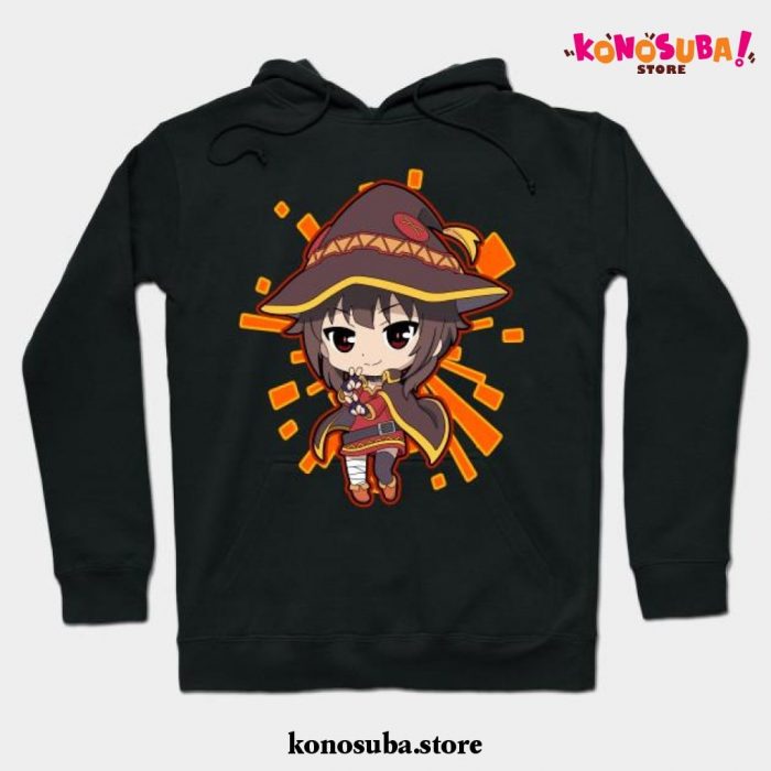 Kawaii Megumin Hoodie Black / S