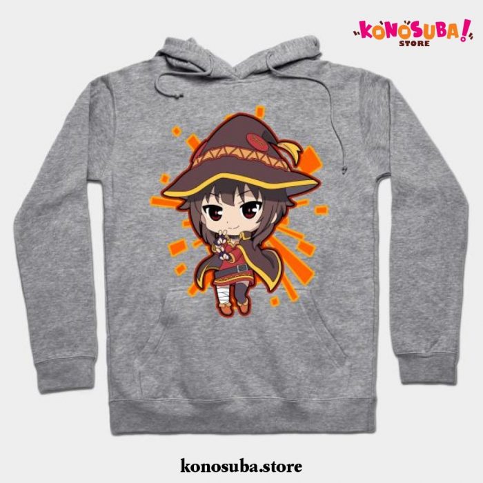 Kawaii Megumin Hoodie Gray / S