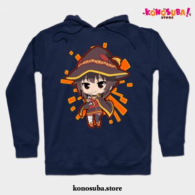 Kawaii Megumin Hoodie Navy Blue / S