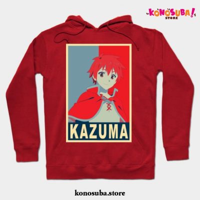 Kazuma Poster Hoodie Red / S