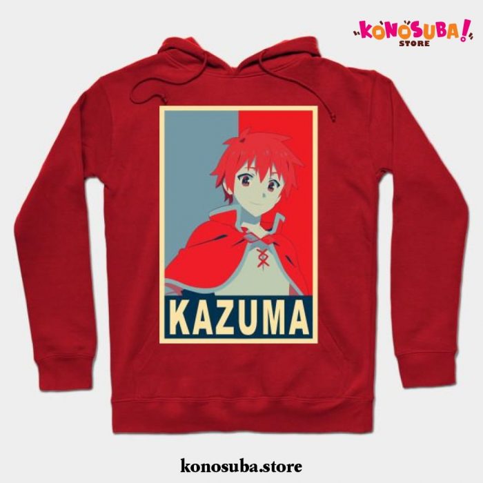 Kazuma Poster Hoodie Red / S