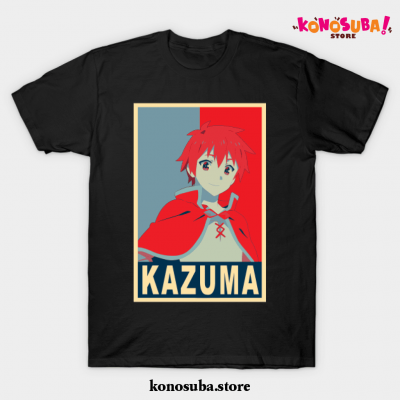 Kazuma Poster T-Shirt Black / S