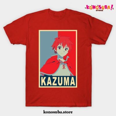 Kazuma Poster T-Shirt Red / S