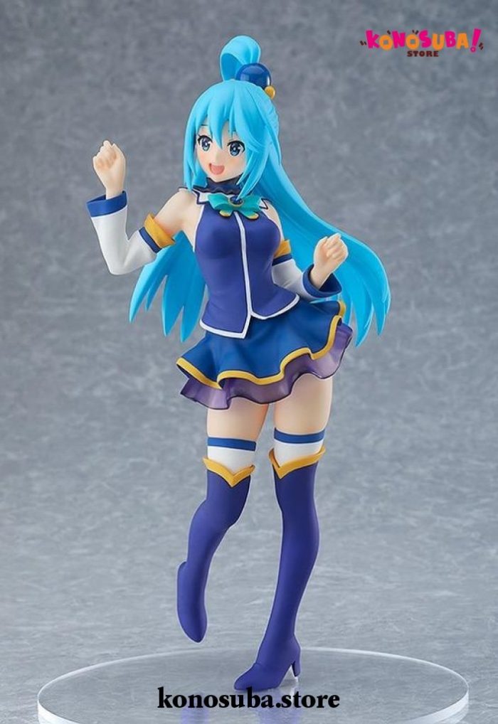 Konosuba Aqua Peripherals Doll Pvc Hand-Made Model Toy