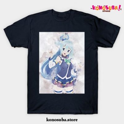 Konosuba Art T-Shirt Navy Blue / S