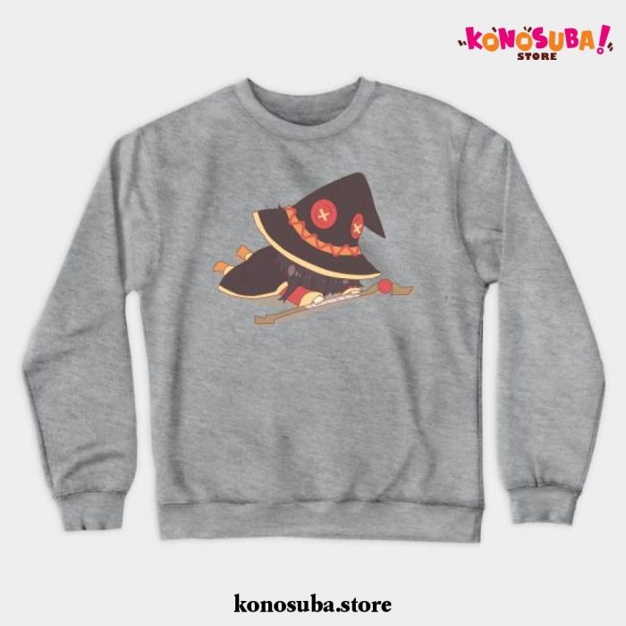 Konosuba - Megumin Crewneck Sweatshirt Gray / S
