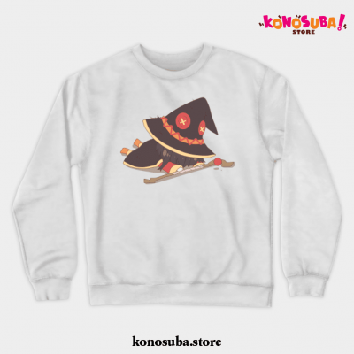 Konosuba - Megumin Crewneck Sweatshirt White / S