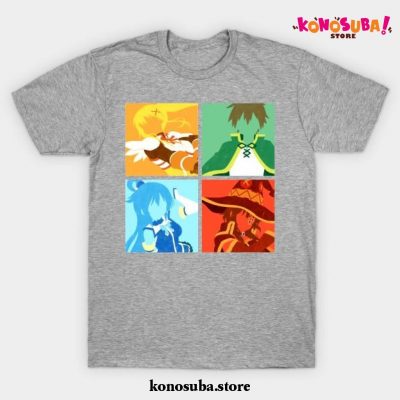 Konosuba T-Shirt Gray / S