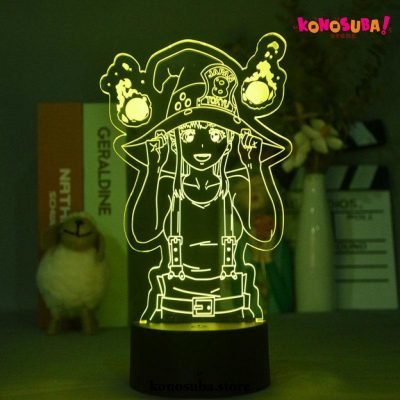 Lovely Konosuba Megumin Girl 3D Lamp Night Light