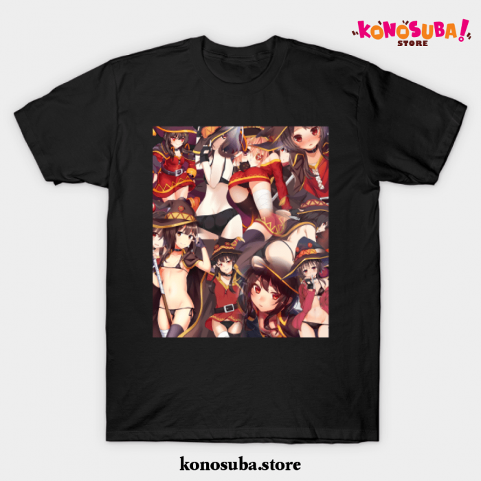 Megumin Collage T-Shirt Black / S