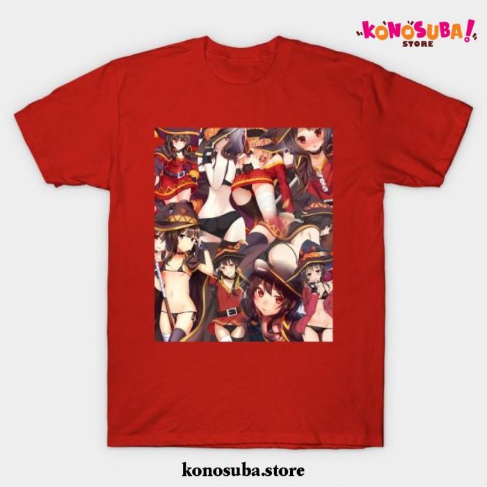Megumin Collage T-Shirt Red / S