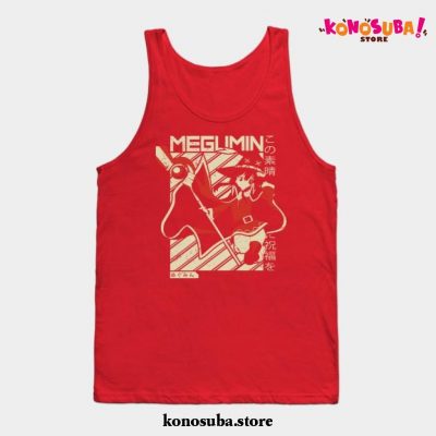 Megumin - Kono Subarashii Anime Shirt Tank Top Red / S