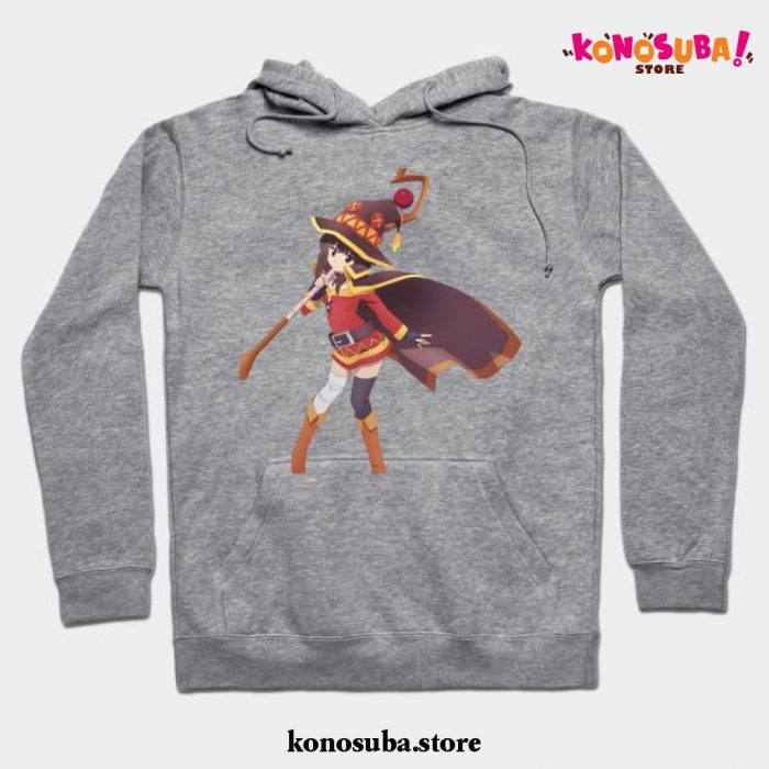 Megumin Konosuba Hoodie Gray / S