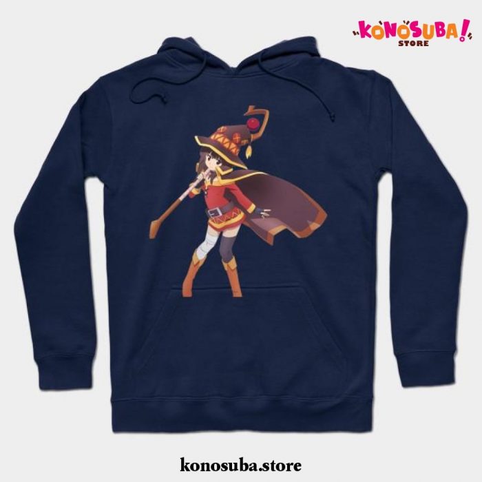 Megumin Konosuba Hoodie Navy Blue / S