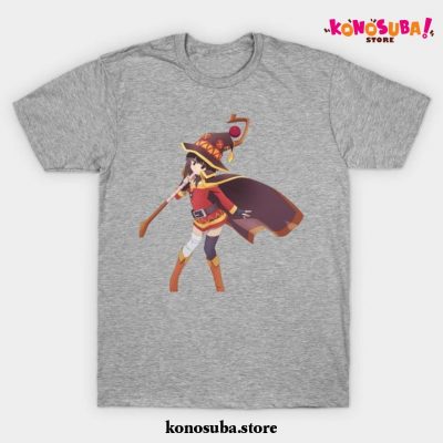 Megumin Konosuba T-Shirt Gray / S