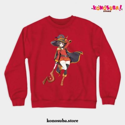 Megumin Sexy Crewneck Sweatshirt Red / S