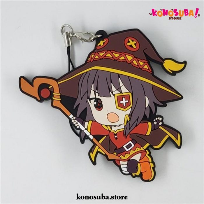 New 2021 Konosuba Rubber Keychain Style 1