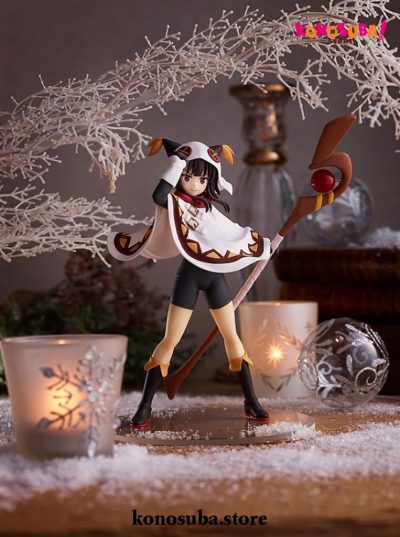 Original Konosuba Megumin Winter Clothes Action Figure