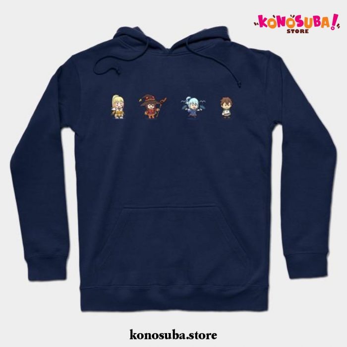 Paper Konosuba! Hoodie Navy Blue / S