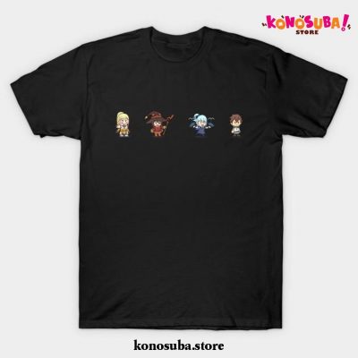 Paper Konosuba! T-Shirt Black / S