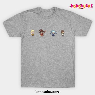 Paper Konosuba! T-Shirt Gray / S