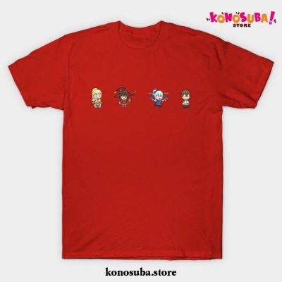 Paper Konosuba! T-Shirt Red / S