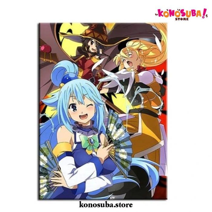 Team Konosuba Movie Wall Art Home Decor