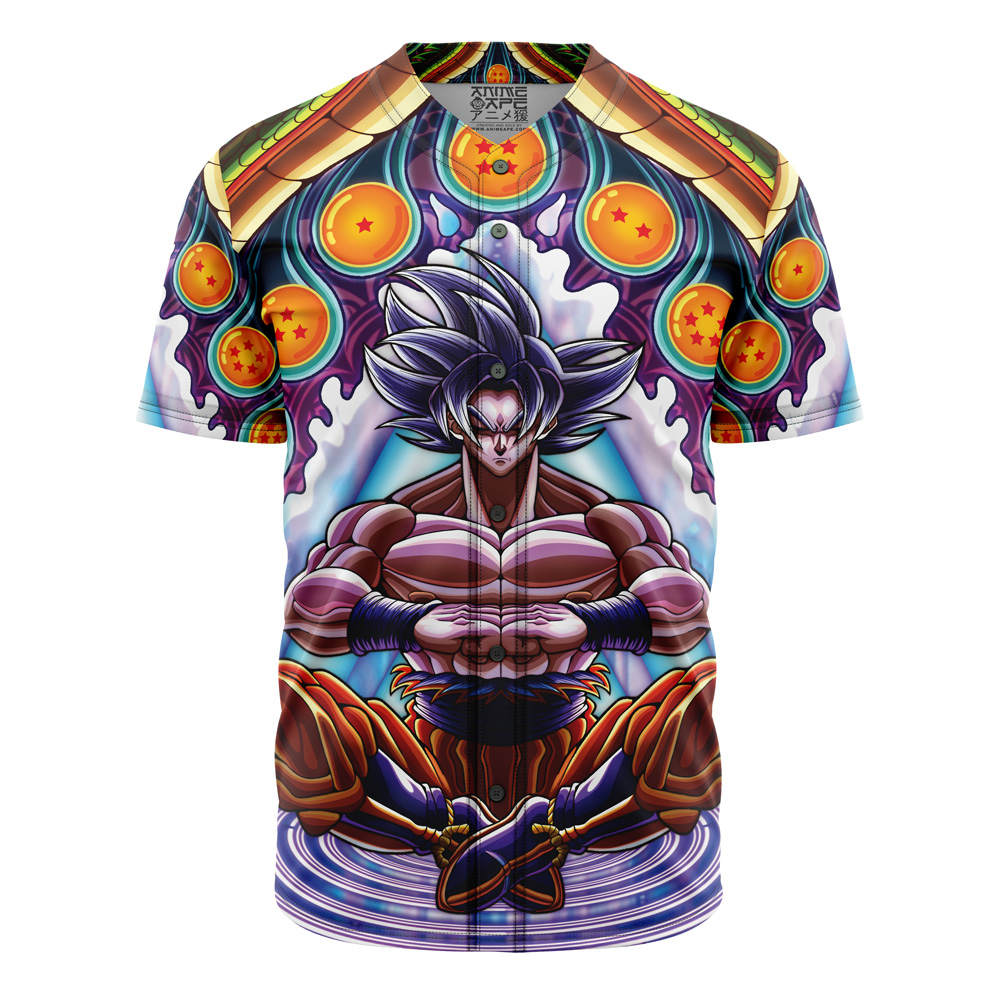 Trippy Ultra Instinct Goku Dragon Ball Super Baseball Jersey